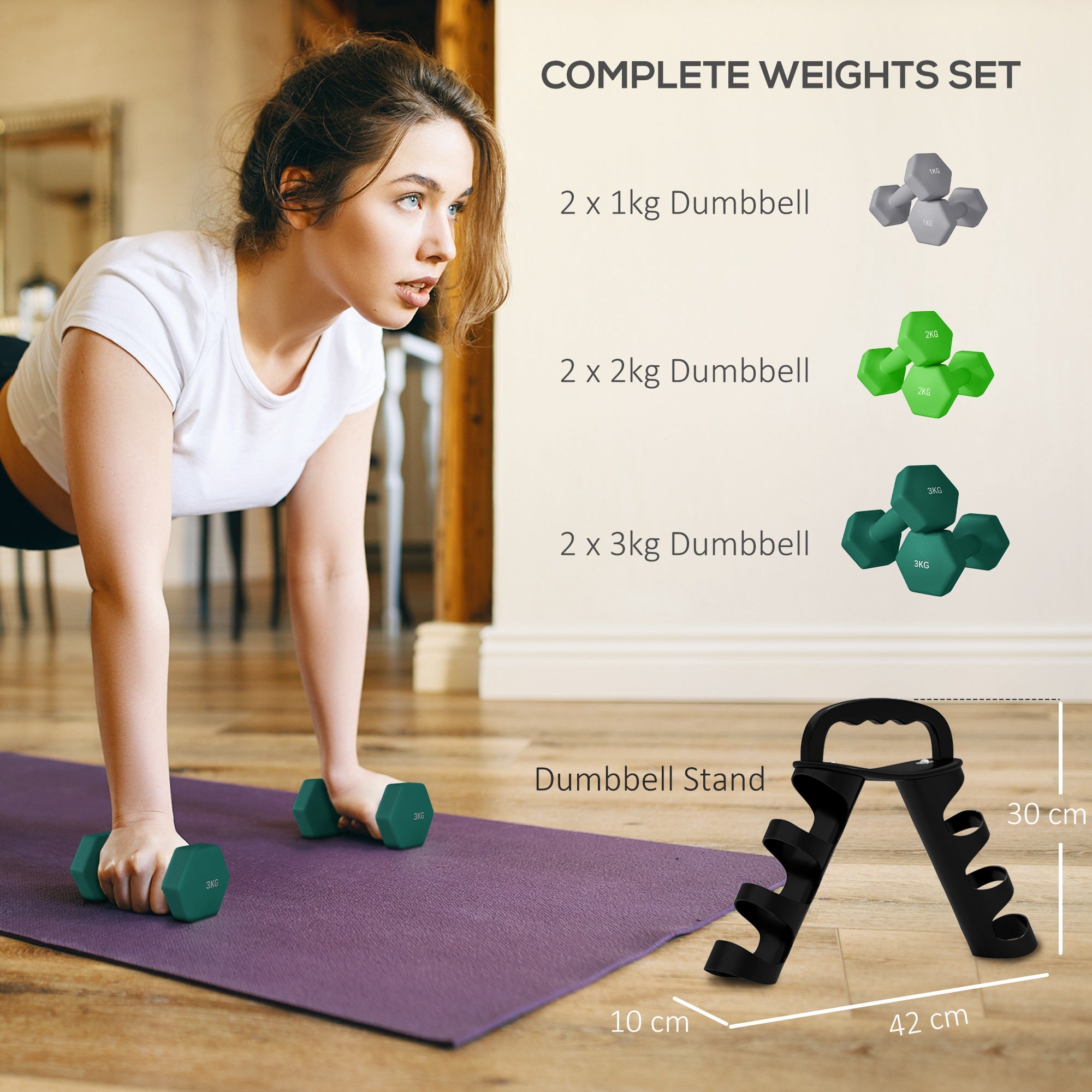 Dumbbell Rack Set